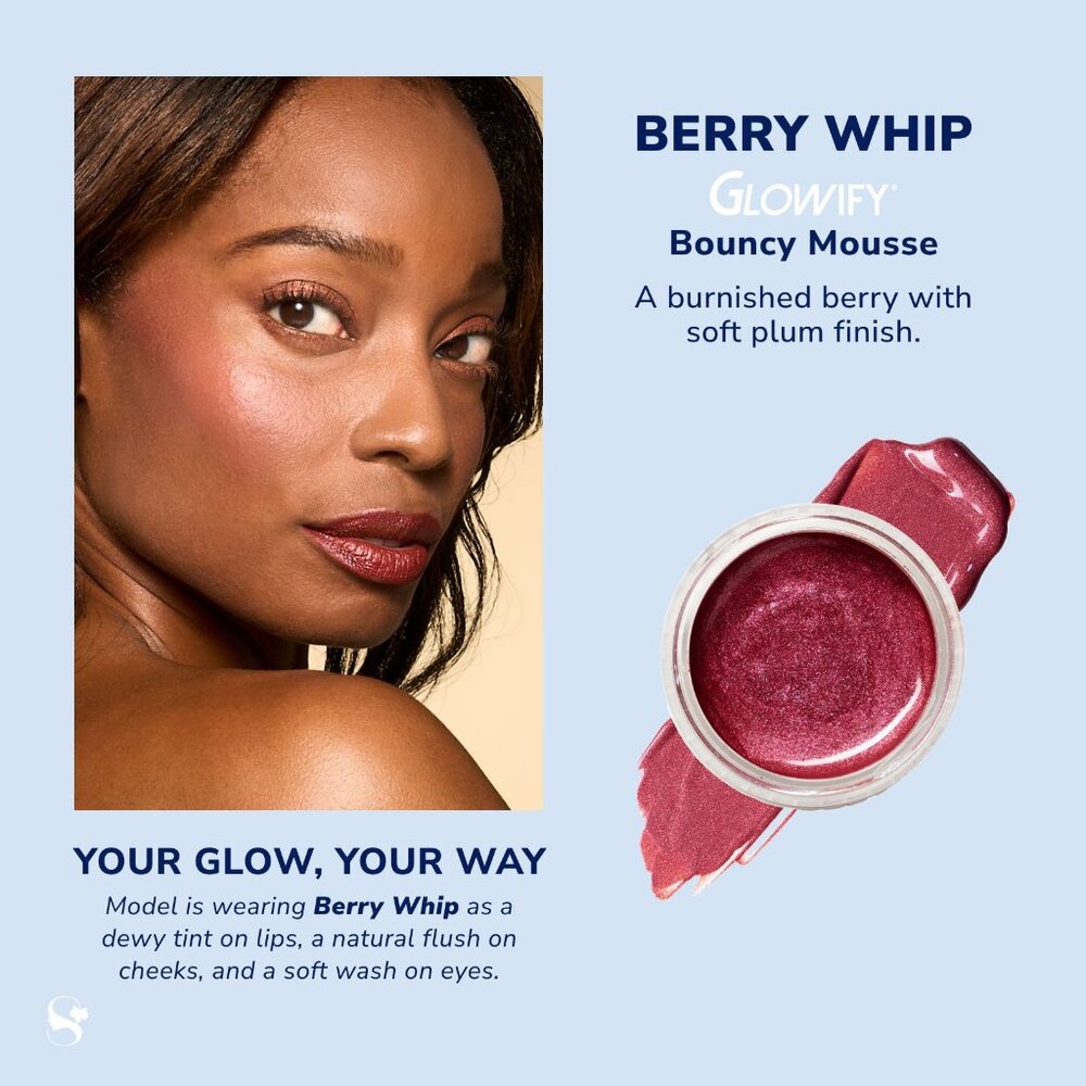 Berry Whip Glowify Bouncy Mousse Multi Use Pigment